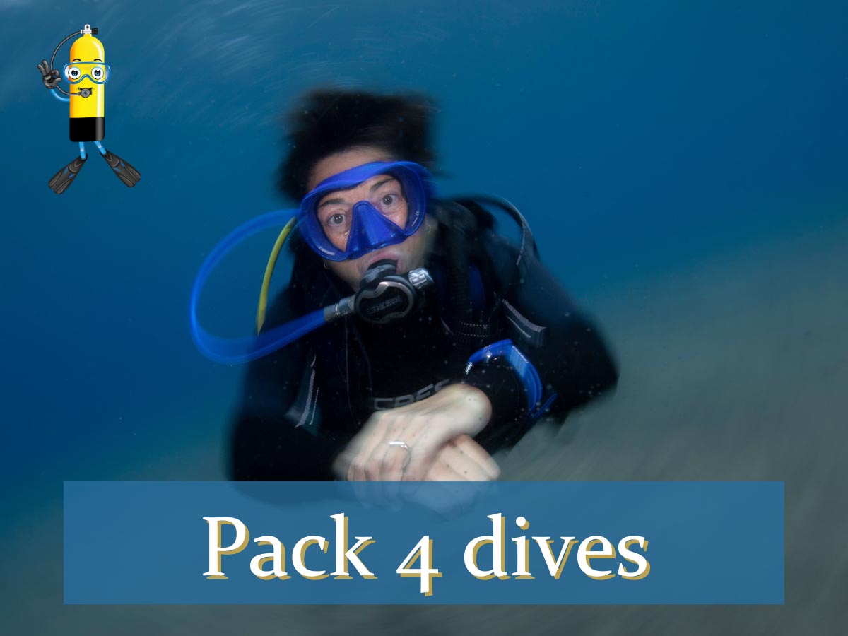 Pack 4 inmersiones en Lanzarote